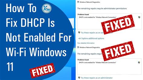 dhcp enabled windows 11